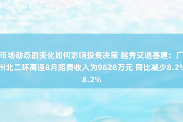 市场动态的变化如何影响投资决策 越秀交通基建：广州北二环高速8月路费收入为9628万元 同比减少8.2%