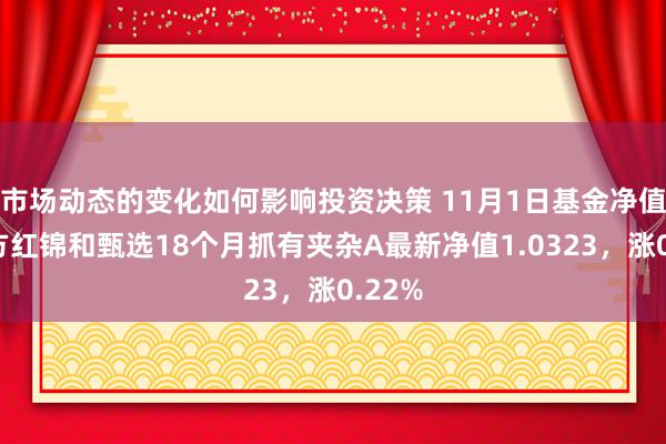 市场动态的变化如何影响投资决策 11月1日基金净值：东方红锦和甄选18个月抓有夹杂A最新净值1.0323，涨0.22%