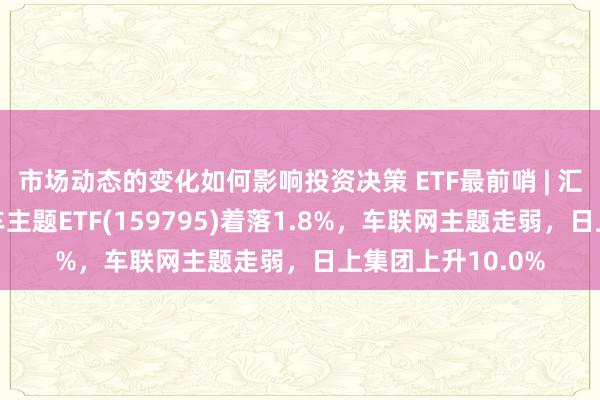 市场动态的变化如何影响投资决策 ETF最前哨 | 汇添富中证智能汽车主题ETF(159795)着落1.8%，车联网主题走弱，日上集团上升10.0%