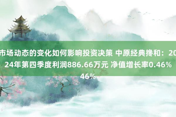 市场动态的变化如何影响投资决策 中原经典搀和：2024年第四季度利润886.66万元 净值增长率0.46%